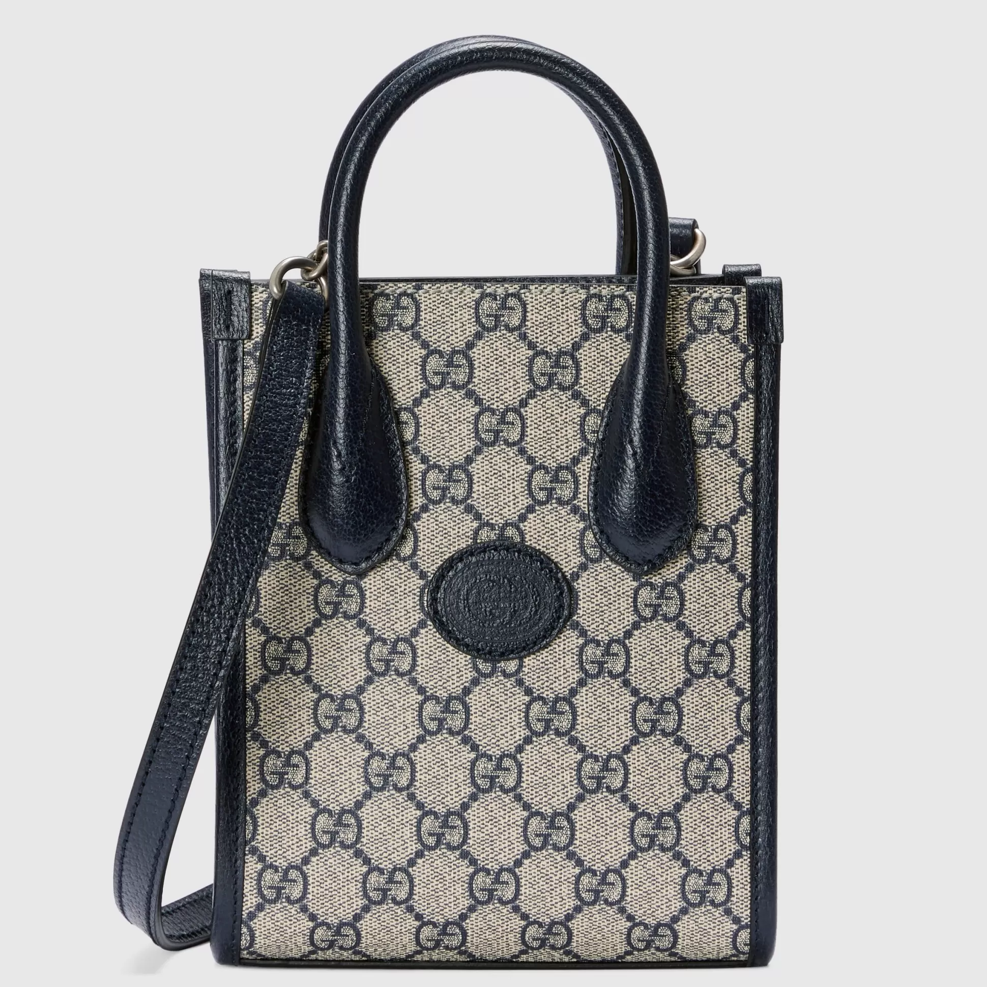 GUCCI Mini Tote Bag With Interlocking G-Men Small Bags