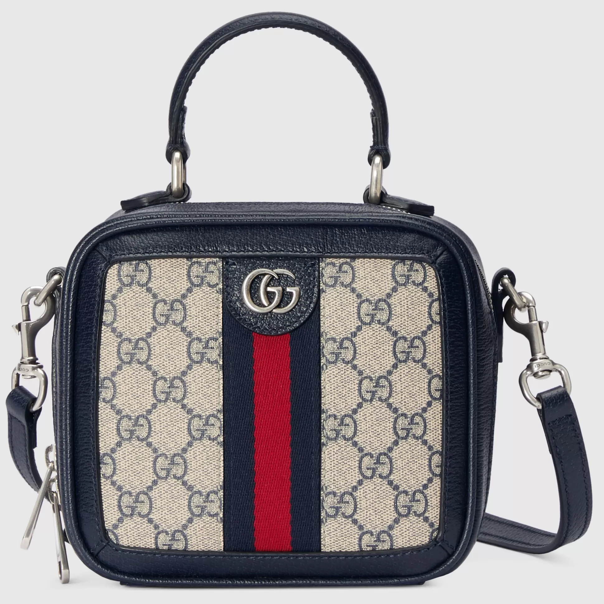 GUCCI Ophidia Gg Mini Top Handle Bag-Women Top Handle Bags