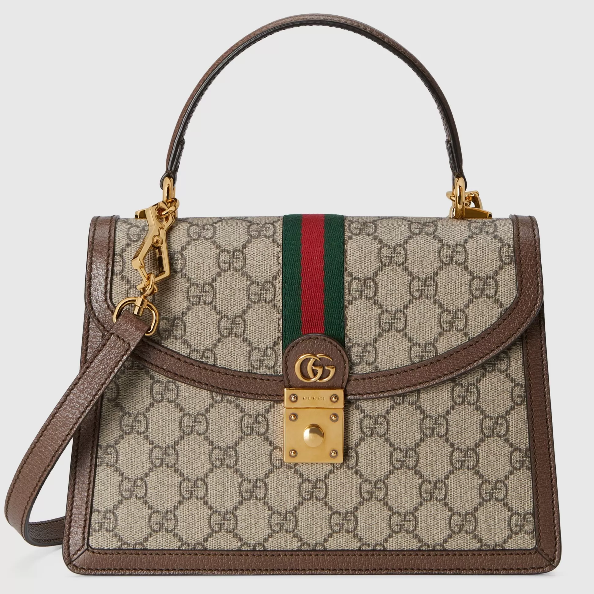 GUCCI Ophidia Gg Small Top Handle Bag-Women Top Handle Bags