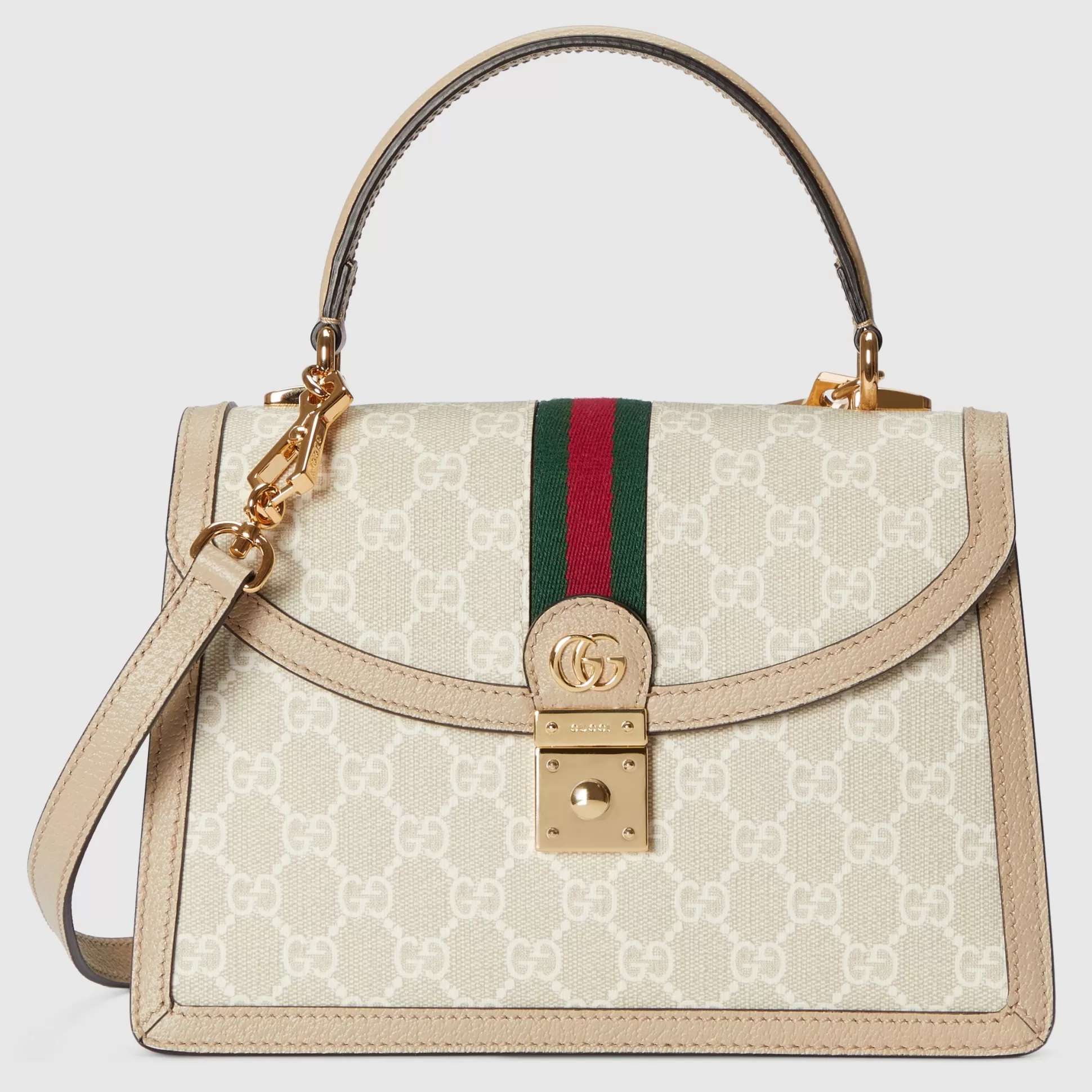 GUCCI Ophidia Gg Small Top Handle Bag-Women Top Handle Bags