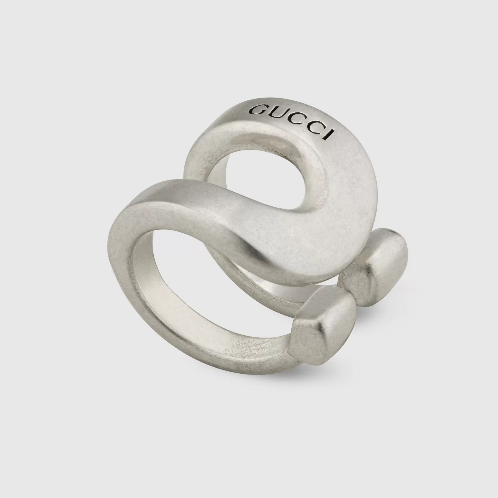 GUCCI Ring With Stirrup Detail- Rings