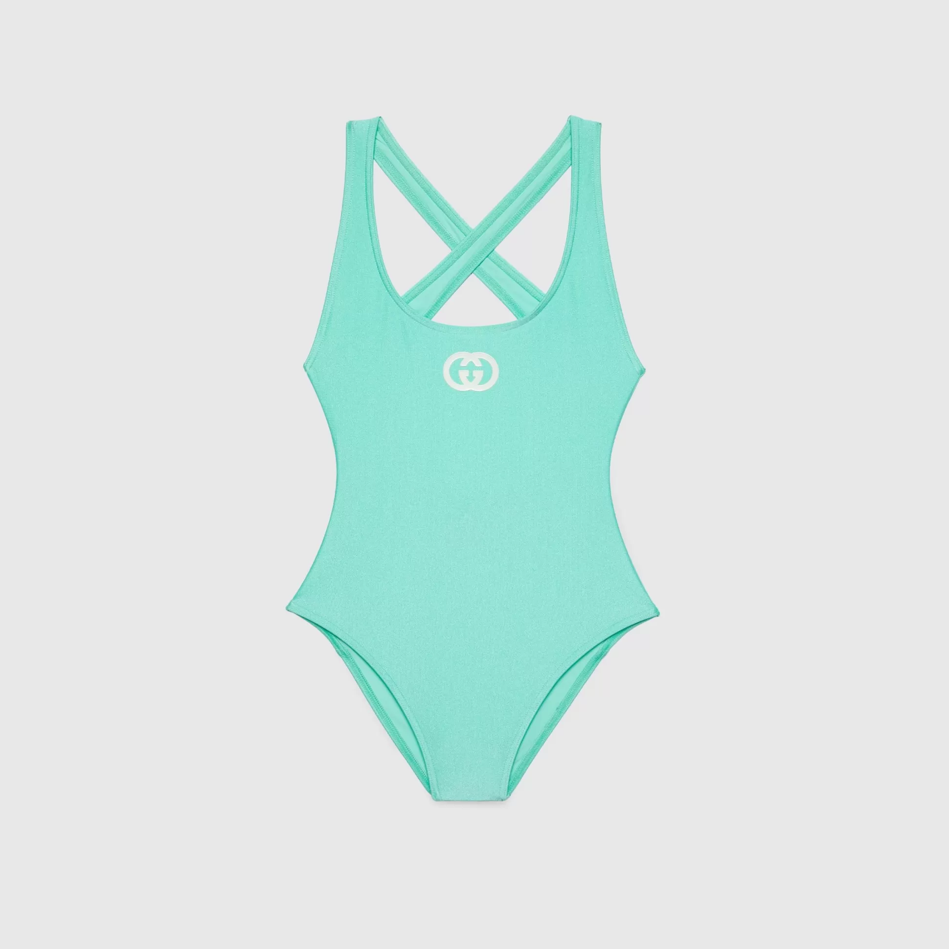 GUCCI Sparkling Jersey Swimsuit-Women Swimwear