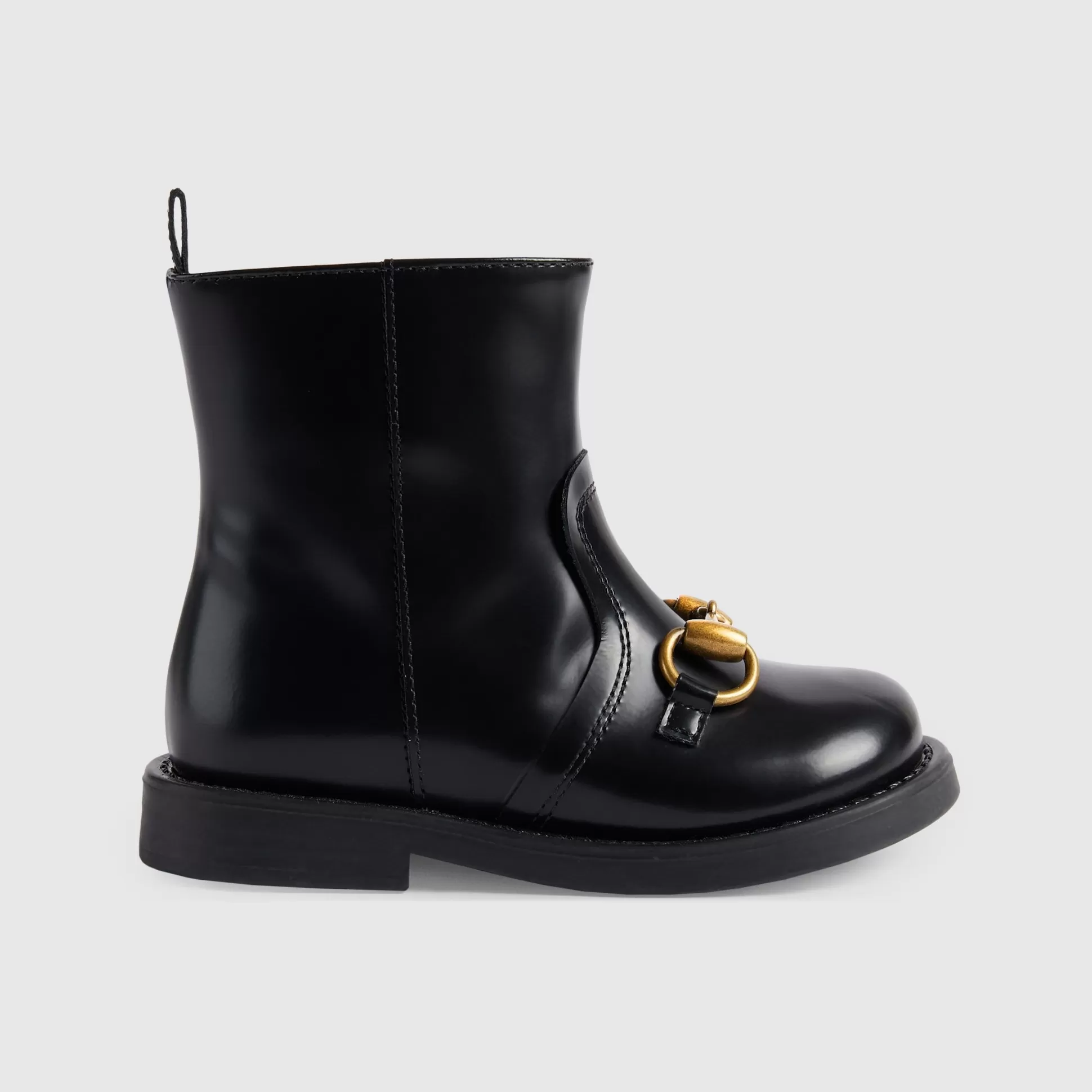 GUCCI Toddler Boots With Horsebit-Children Toddler Shoes (20-26)