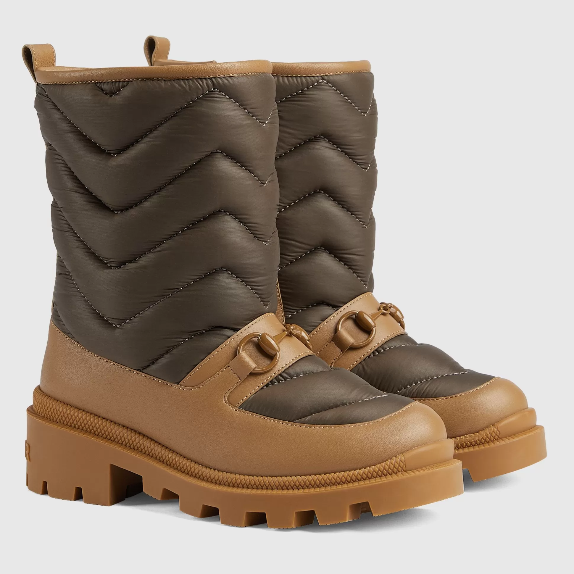 GUCCI Toddler Padded Boot With Horsebit-Children Shoes