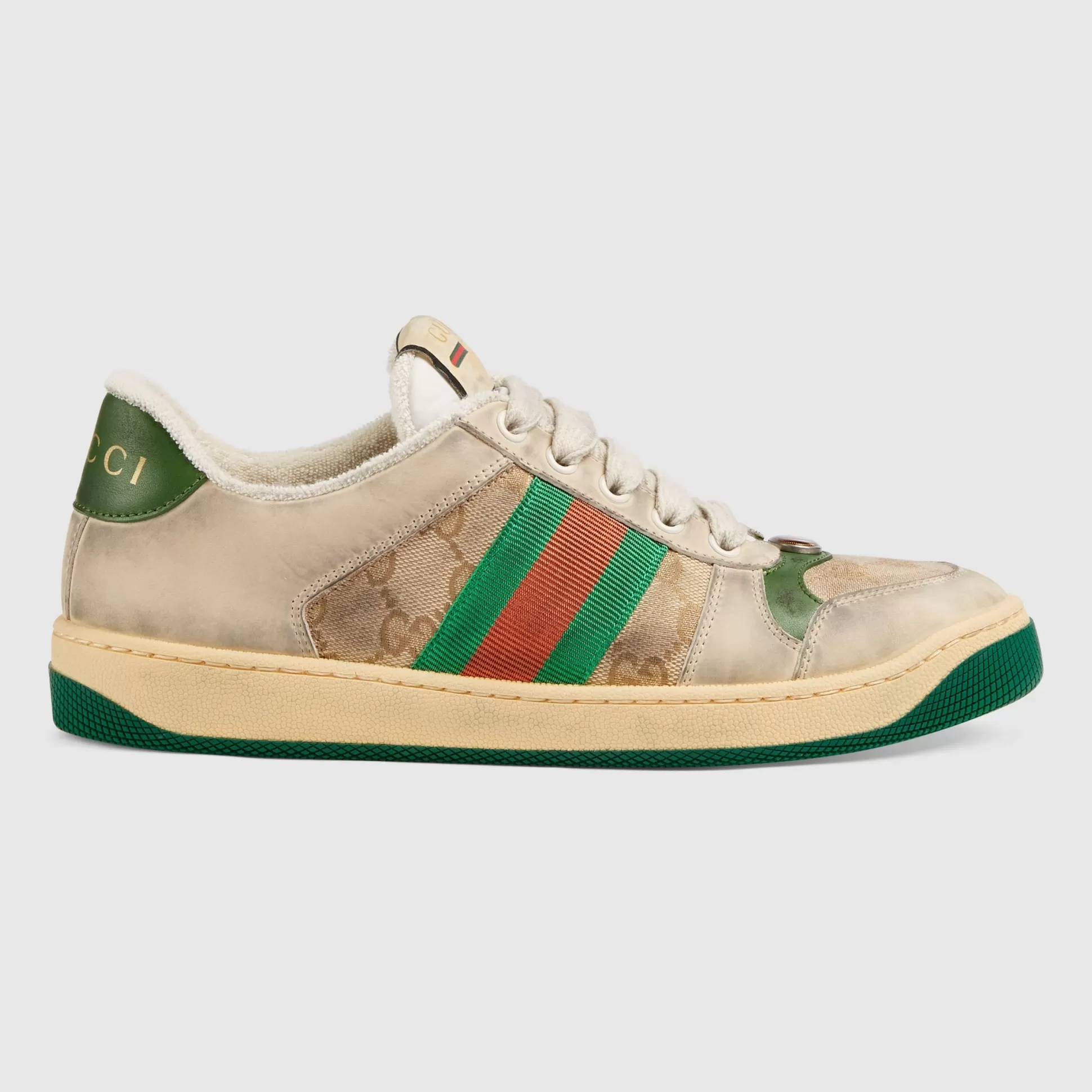 GUCCI Women'S Screener Leather Sneaker-Women Sneakers