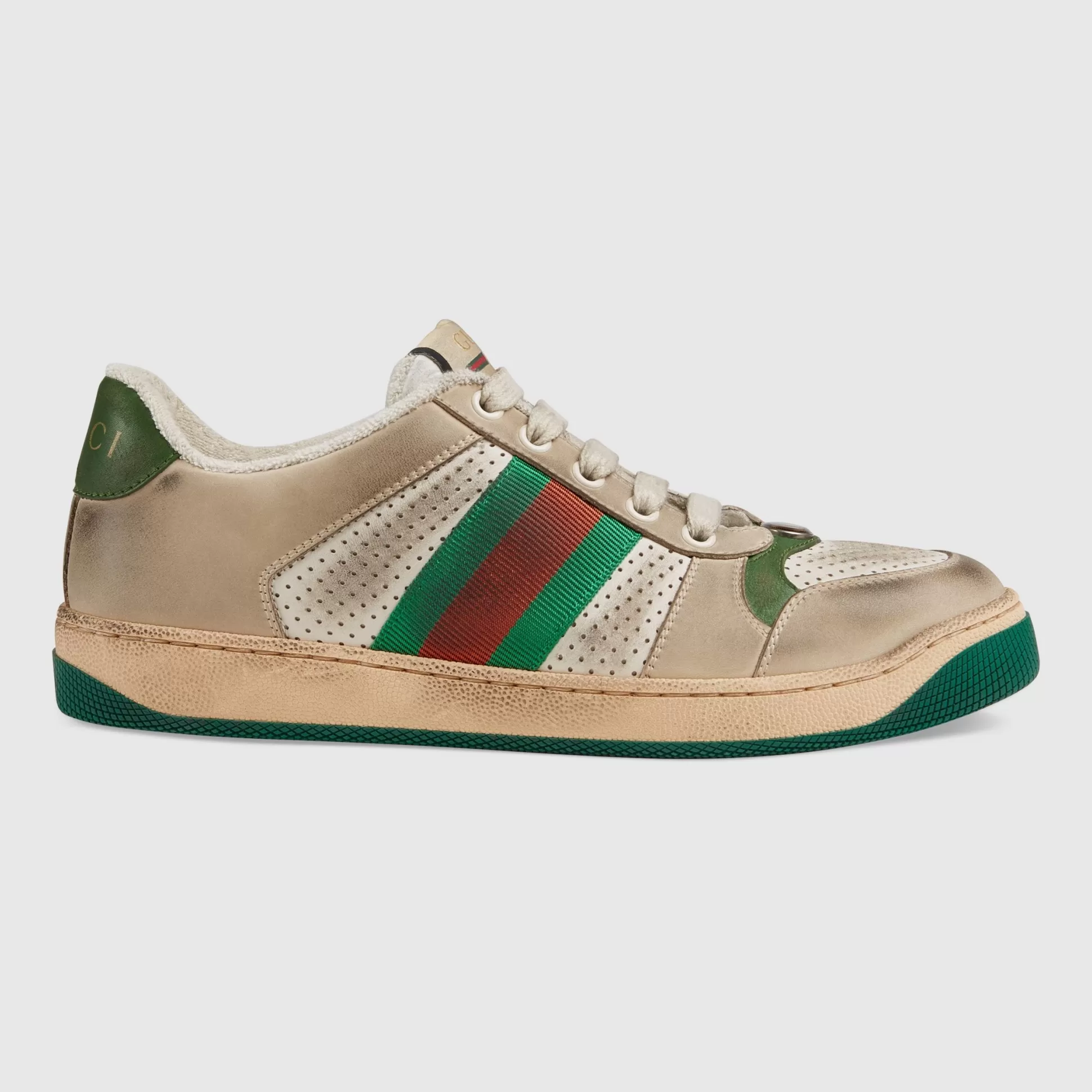 GUCCI Women'S Screener Leather Sneaker-Women Sneakers