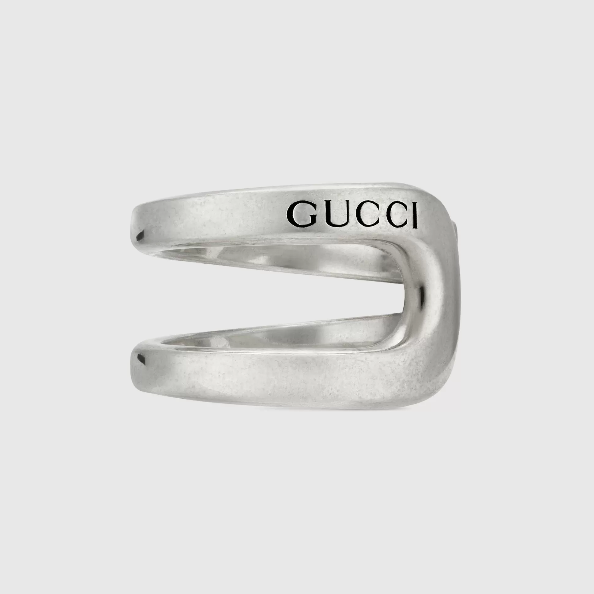 GUCCI Wrapped Horsebit Ring- Rings